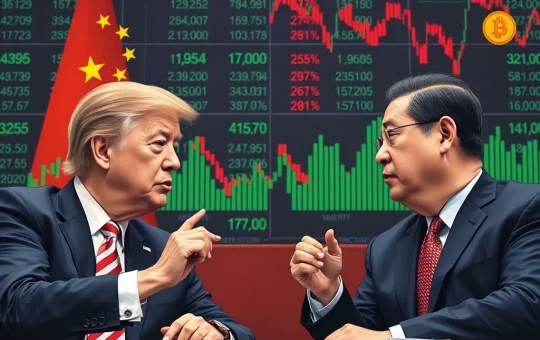 U.S.-China trade talks fueling market volatility with BTC and ETH price fluctuations