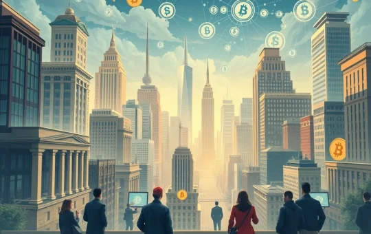 A visual representation of the evolving US crypto market, showing growth in crypto adoption US and institutional trust.