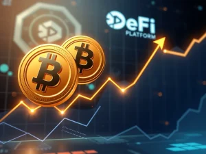 USUAL cryptocurrency token surging on a graph with DeFi integration