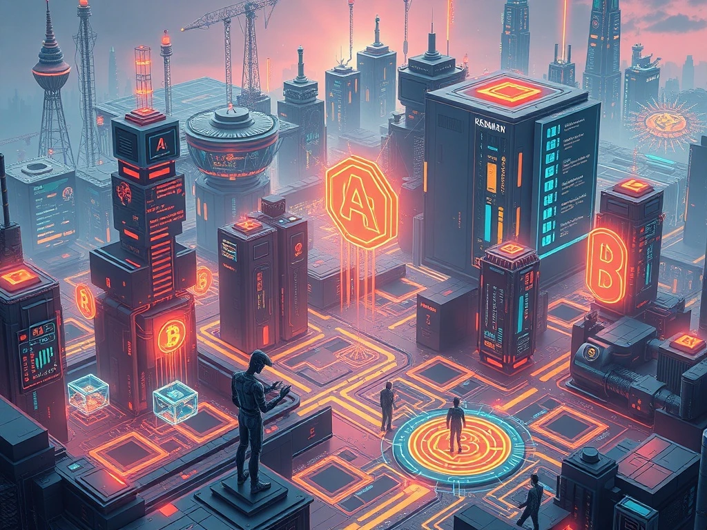 VeraNet decentralized AI ecosystem with blockchain and staking rewards