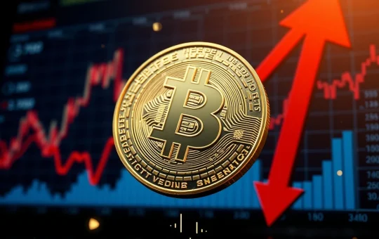 A visual depicting the VIRTUAL token's significant price drop, illustrating the crypto market downturn driven by derivatives and DeFi outflows.