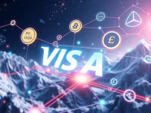Visa stablecoin support with PYUSD, USDG, and EURC on Avalanche and Stellar blockchains