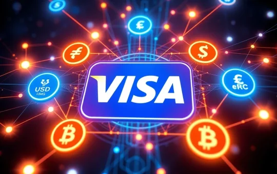 Visa stablecoin settlement integration with Avalanche and Stellar blockchains