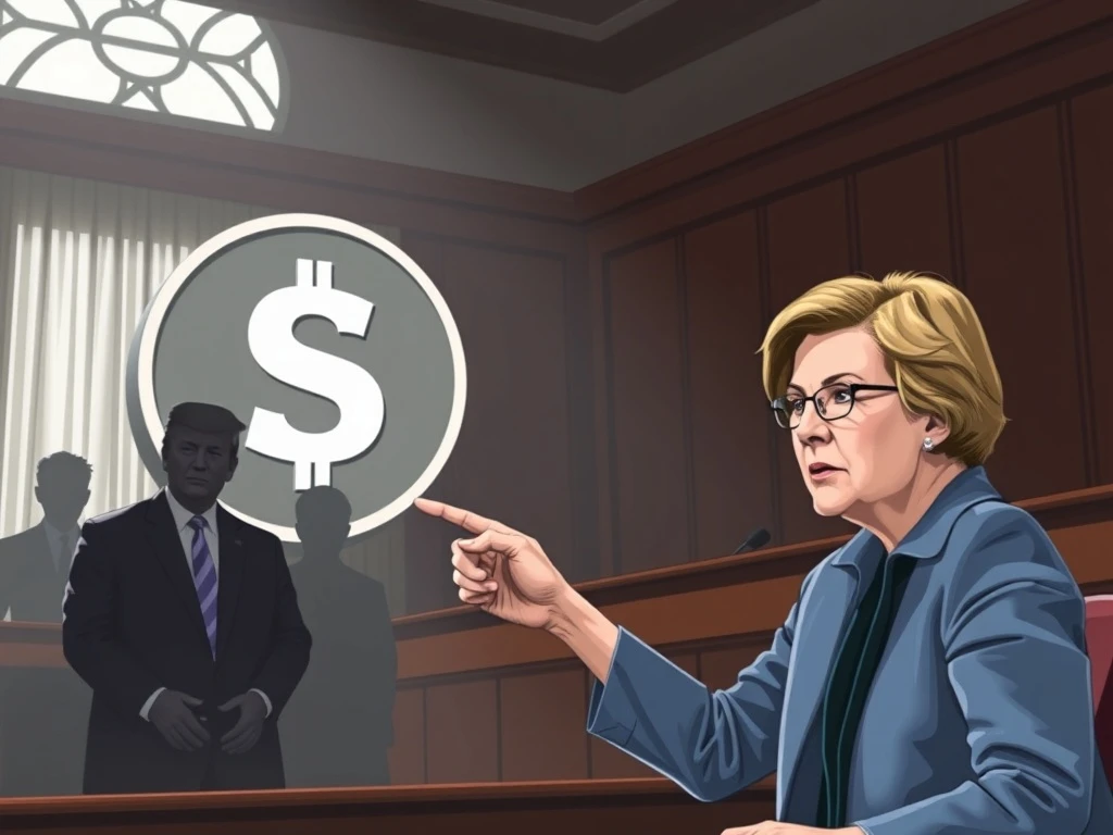Senator Warren demands OCC probe into Trump family's stablecoin conflict of interest