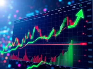 A screen showing Wrapped Beacon ETH (WBETHUSDT) price charts and technical indicators, illustrating market analysis and recent bullish trends.