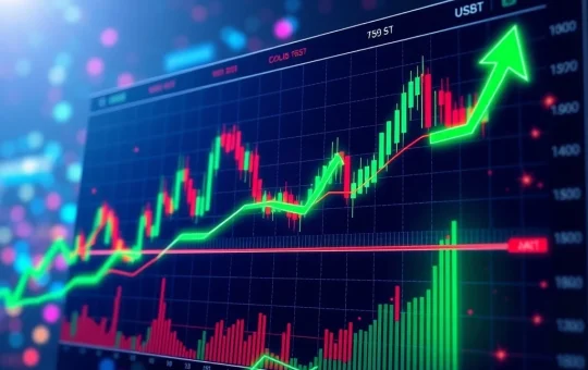 A screen showing Wrapped Beacon ETH (WBETHUSDT) price charts and technical indicators, illustrating market analysis and recent bullish trends.