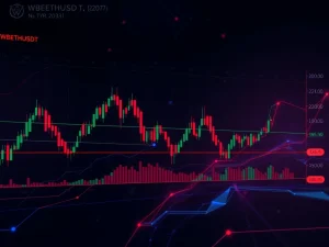 WBETHUSDT market analysis showing price trends and key indicators