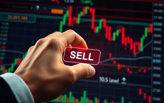 A visual guide to knowing when to sell crypto, depicting strategic decision-making and risk management in cryptocurrency investments.