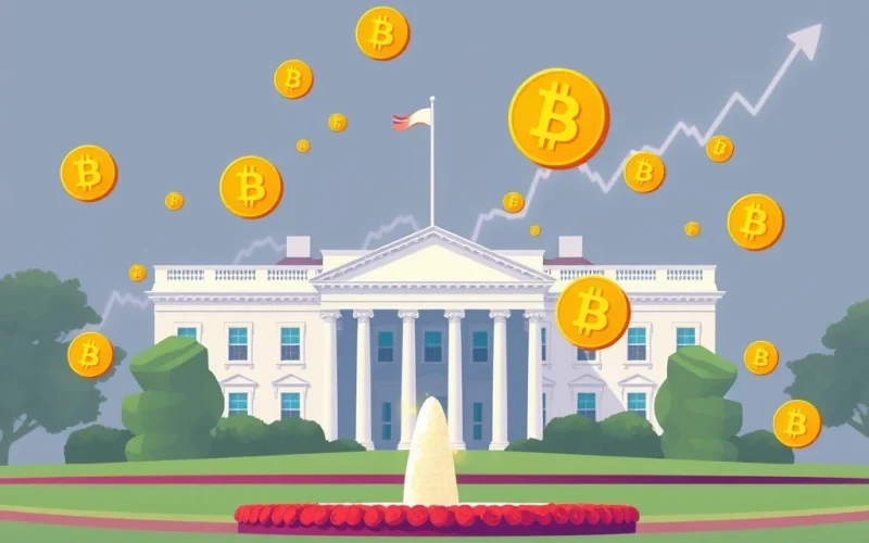 White House Bitcoin investment with bullish market trend