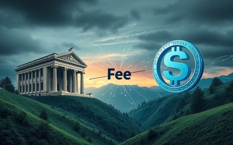 Tyler Winklevoss challenging JPMorgan over data access fees, symbolizing the struggle for crypto innovation.