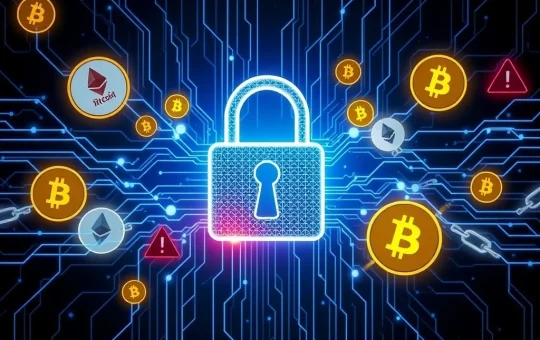 Illustrates the critical WOO X security breach impacting major cryptocurrencies and highlighting digital asset trading risks.