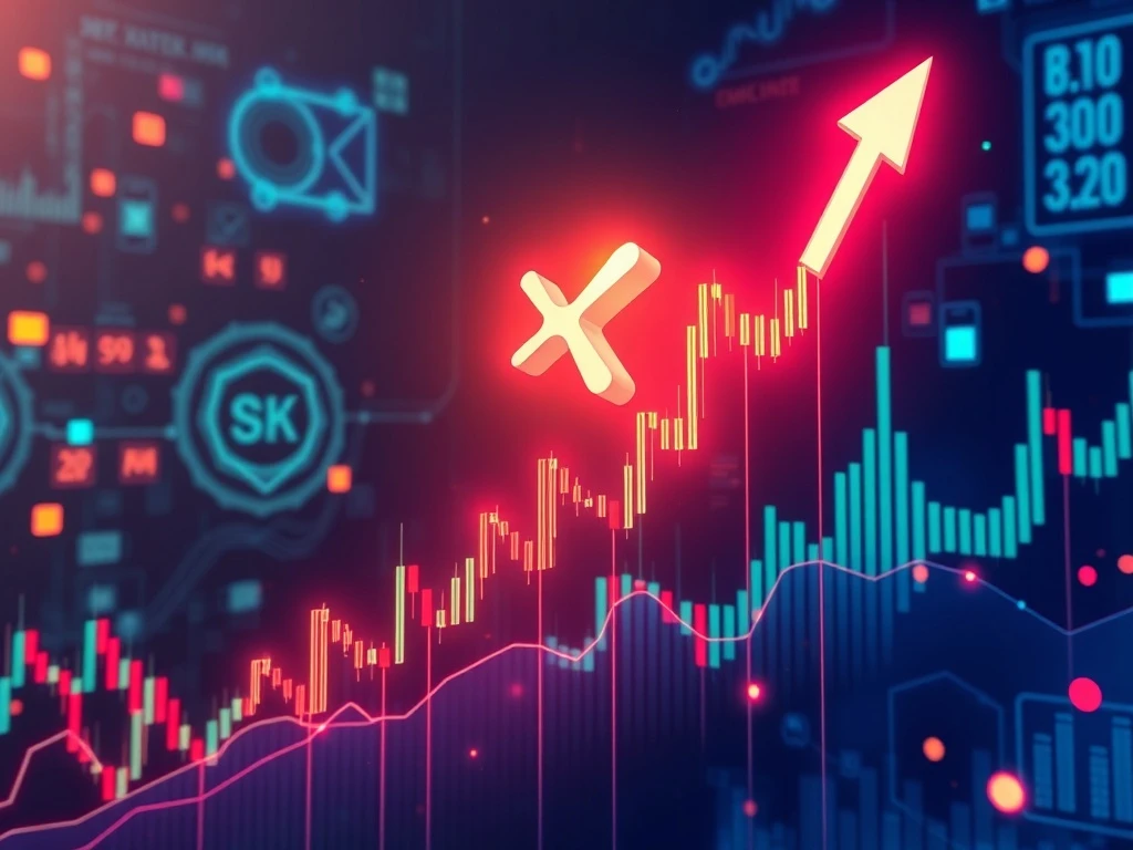 A visual representation of XRP's potential explosive $5 surge, highlighting bullish technical analysis and market growth.