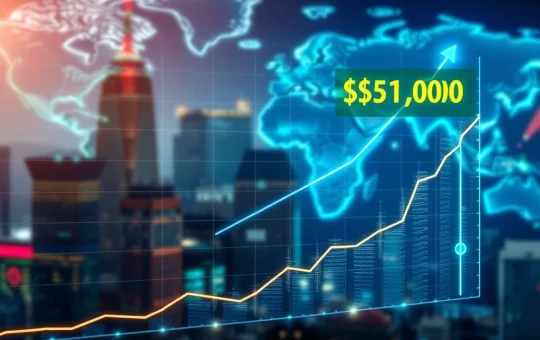 A chart illustrating the potential for a significant XRP price prediction, showing an ambitious target of $10,000.