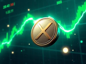 XRP coin surging past $3.03 resistance with bullish momentum