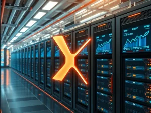 XRP Cloud Mining contracts offered by Siton Mining, showing digital currency and growth charts.