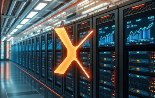XRP Cloud Mining contracts offered by Siton Mining, showing digital currency and growth charts.