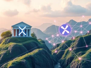 Illustrates the dual forces of XRP's institutional adoption and Remittix (RTX)'s rapid surge redefining global cross-border payments.