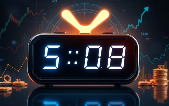 A countdown timer indicating urgency for XRP investors, highlighting a crucial period for XRP price movements.