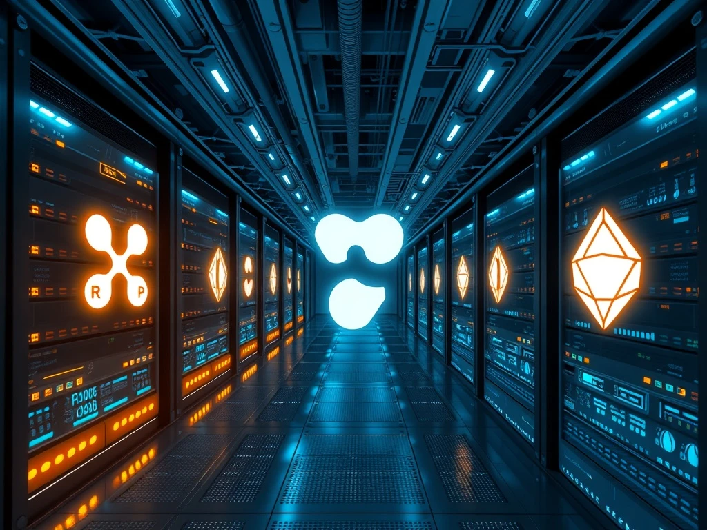 XRP and DOGE holders earning passive income through Polkadot cloud mining