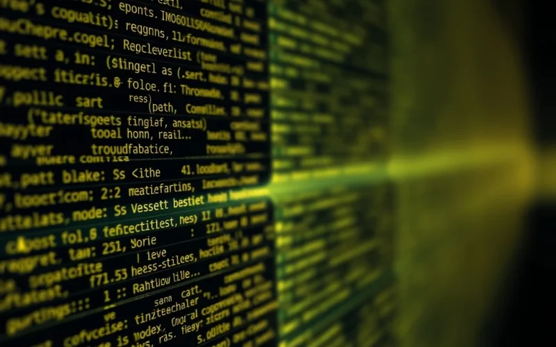 A digital representation of the XRP Ledger with a section highlighted as missing, symbolizing the explained development bug.