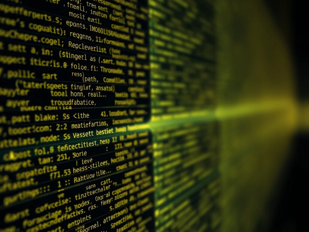 A digital representation of the XRP Ledger with a section highlighted as missing, symbolizing the explained development bug.