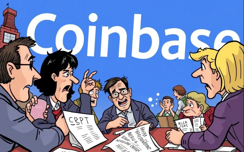 Coinbase satirical video on UK financial struggles and XRP news