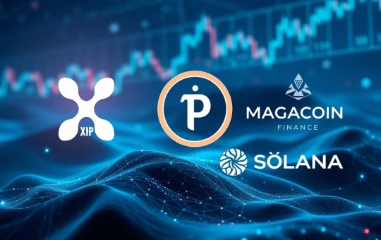XRP news highlights Pi Coin, MAGACOIN FINANCE, and Solana as top altcoins for 2025