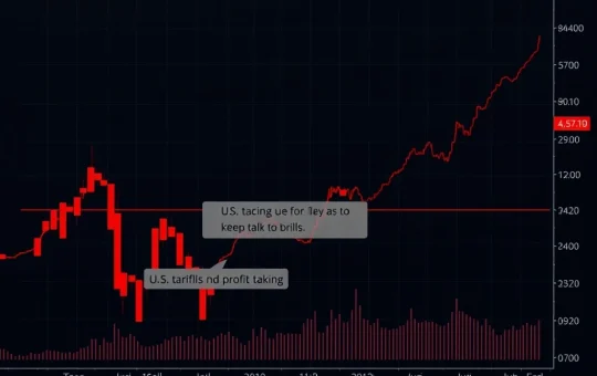 XRP price drop amid U.S. tariff fears and profit-taking pressure