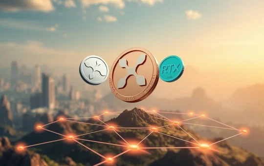 XRP and RTX tokens in a dynamic crypto market with global payment networks