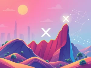 A digital chart showing XRP's price dip followed by a strong recovery, symbolizing a healthy XRP pullback and future growth potential.