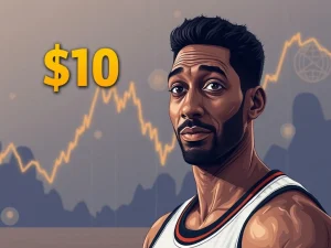 Scottie Pippen's bold XRP price prediction of $10 by 2026, highlighting a potential massive surge for Ripple XRP.