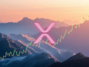 XRP price chart showing resilience and upward potential amidst market volatility, highlighting key support levels.