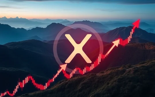 XRP price chart showing a potential breakout, indicating upward momentum and critical technical levels for XRP.