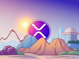 XRP Price chart plateauing at $3.65, surrounded by symbols of legal clarity and institutional investment, indicating the critical factors for Ripple XRP's next move.