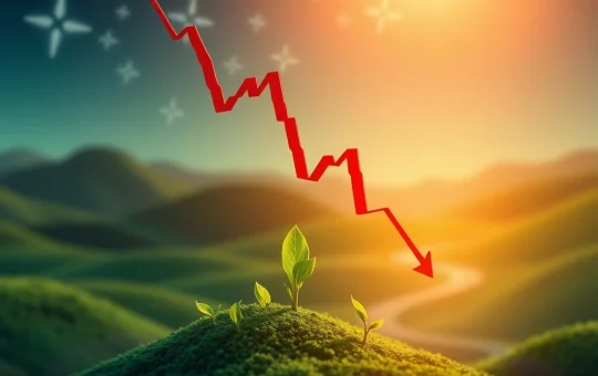 A chart illustrating a significant XRP price drop, with technical indicators suggesting a healthy correction and potential for future growth for XRP price.