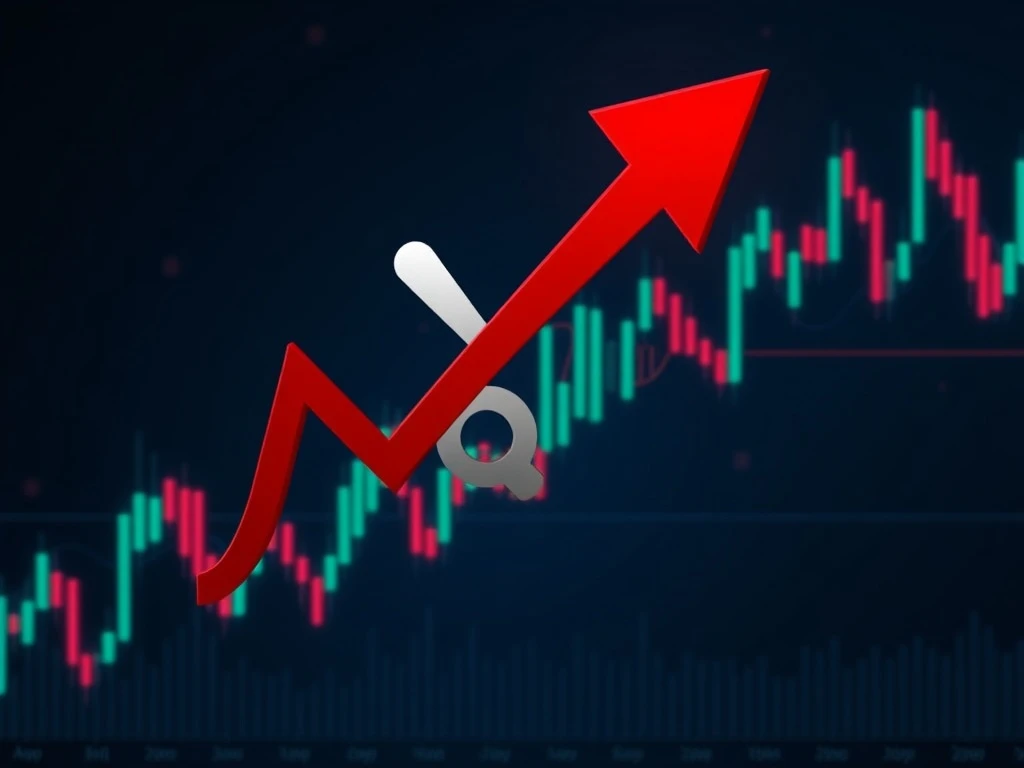 Chart showing a significant XRP price drop, illustrating a bearish crossover and market pressure on XRP Price.