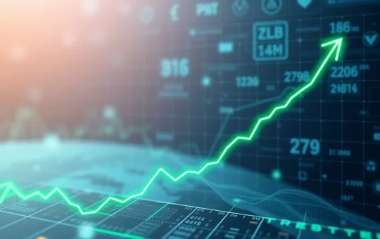 An XRP price chart showing a powerful V-shaped recovery, illustrating the recent surge and bullish sentiment in the XRP market.