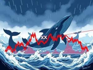 XRP Price plunges, testing critical support amidst market liquidations and whale outflows.