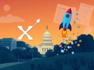 Illustrating the XRP price rally and Dogecoin surge driven by new US crypto legislation, symbolizing increased digital asset investment and market clarity.