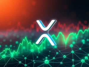 An optimistic visual showing XRP's price rebound with a 142% surge in open interest, signaling potential growth.