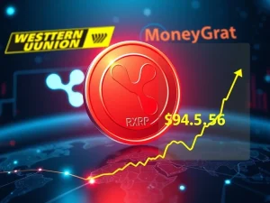 XRP price potential surge with Western Union and MoneyGram adoption