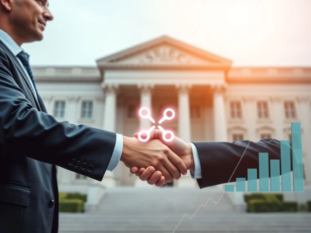 Nature's Miracle executive celebrating the groundbreaking SEC-approved XRP treasury, symbolizing institutional adoption of digital assets.