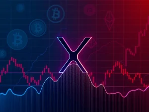 Chart illustrating XRP trading volume decline, signaling a temporary market cooldown rather than a reversal for XRP.