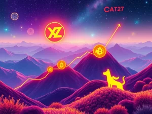 XYZVerse presale token rising above speculative meme coins, symbolizing a shift towards utility-driven crypto investment.