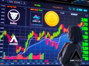ARK Invest's Bold Bet: Cathie Wood's Firm Boosts Bullish Crypto Holdings to $130 Million