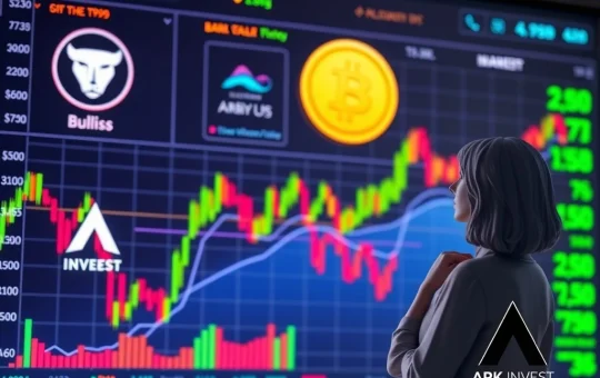 ARK Invest's Bold Bet: Cathie Wood's Firm Boosts Bullish Crypto Holdings to $130 Million