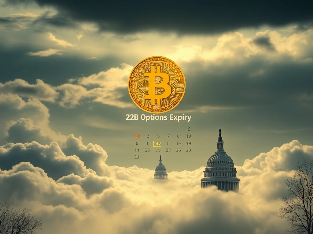 Bitcoin Options Expiry: Crucial Uncertainty as BTC Price Dips Amid $22B Event