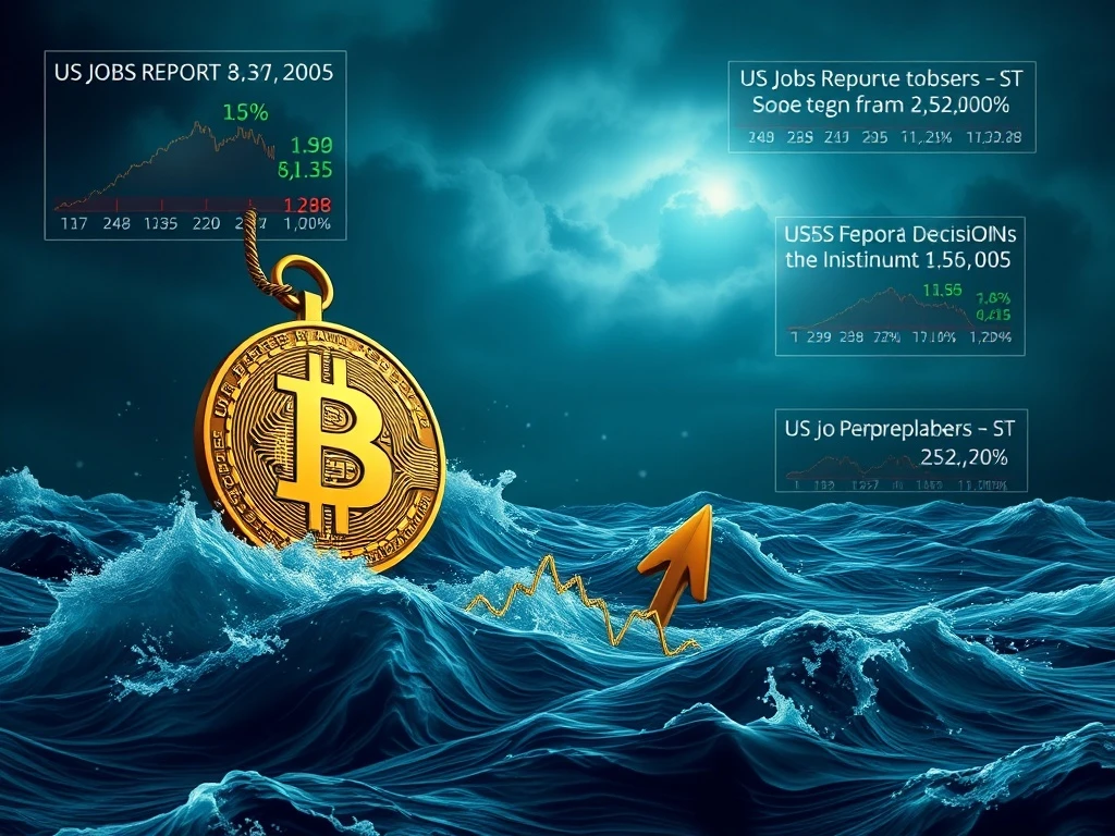 Crucial Bitcoin Price Action: Can BTC Secure $112K Amid US Jobs Report Uncertainty?