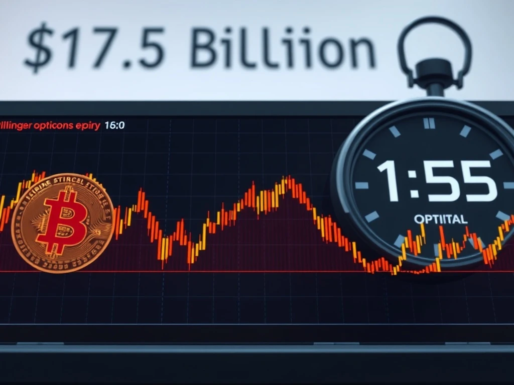 Bitcoin Price Alert: Bollinger Bands Signal Explosive $17.5 Billion Options Expiry
