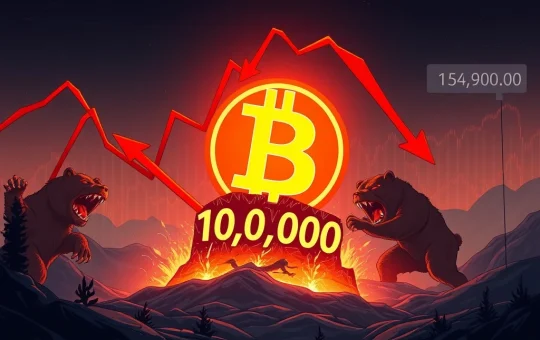Urgent: Bitcoin Price Plunges, Bears Breach $109K Support Amidst PCE Inflation Data